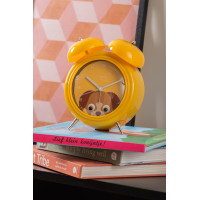 Budík Karlsson KA5980YE Peekaboo Dog, 19cm